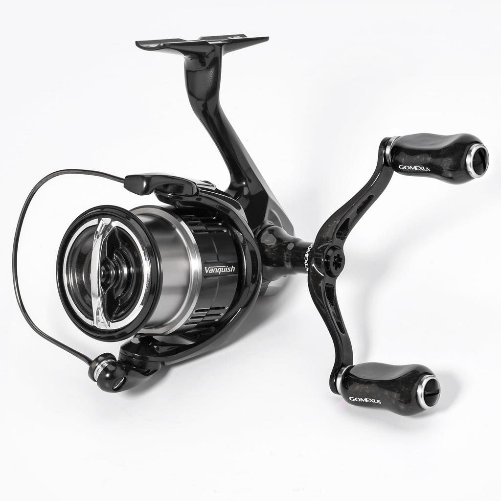 Gomexus FY82 Shimano Stella Nasky Twin Power Spinning Reel 82mm Replacement Double Handle Light Game Forged Carbon Ultra Lightweight Winding Comfort