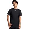 Anta Logo Round Neck Comfortable Breathable Short Sleeve Swimwear Men Swimwear Black 1823531463-1