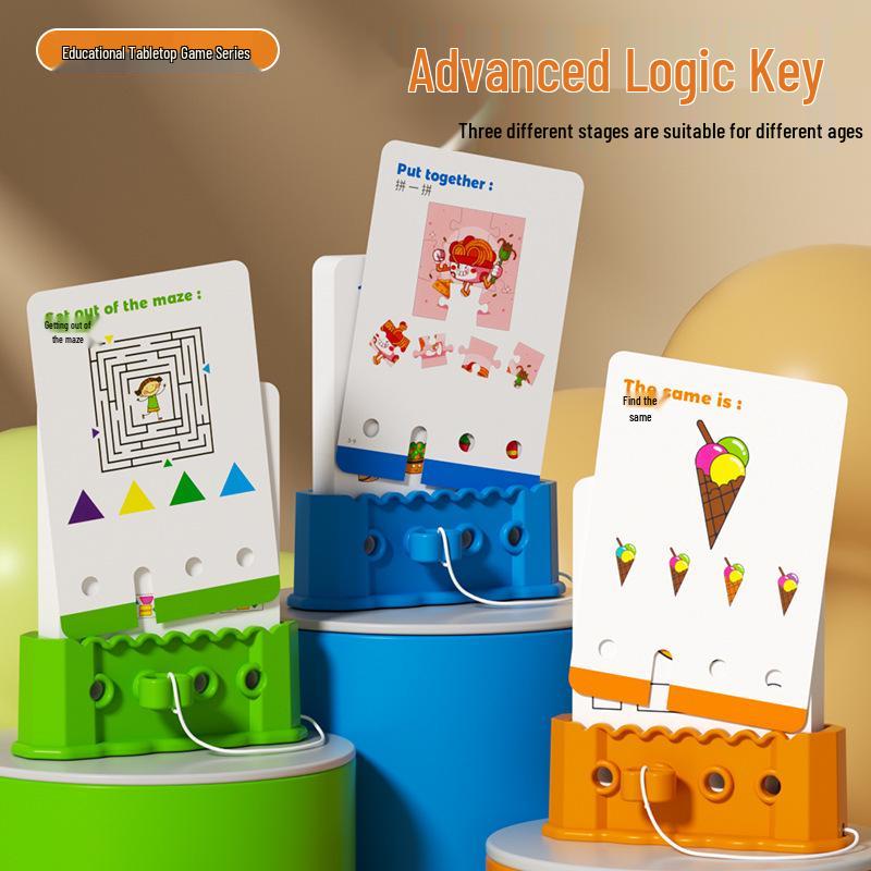 Children's Logic Puzzle Toy: Early Education & Problem-Solving Game for Developing Logical Thinking