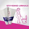 20PCS Disposable Female Urinal Stand to Pee Paper Funnel Outdoor Travel Camping Portable Toilet for Women