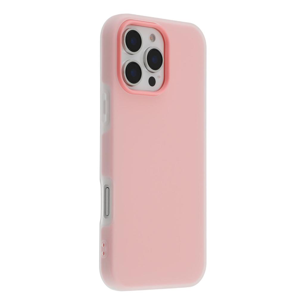 For iPhone 16 Pro Max Case 2 in 1 PC+TPU Frosted Phone Case Large Camera Cutout