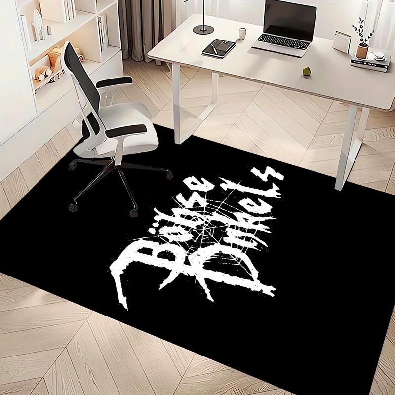 Böhse Onkelz Band Printed Absorbent Washable Carpet, Non-Slip Bathroom Mats, Kitchen Rugs, Yoga Mat,Living Room Entrance, Camping Picnic Rugs