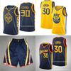 Stephen Curry 30 Basketball Jersey With Embroidered Design For Warriors Fans