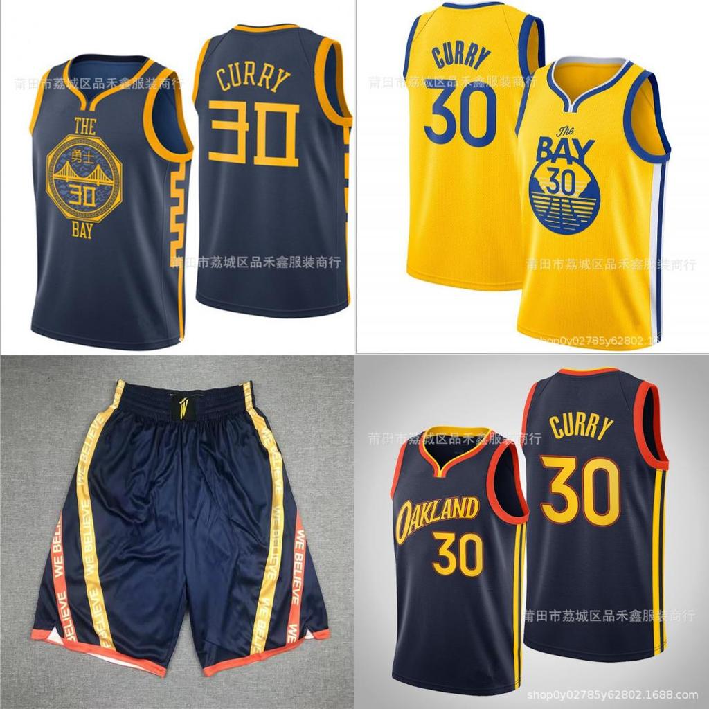 Stephen Curry 30 Basketball Jersey With Embroidered Design For Warriors Fans