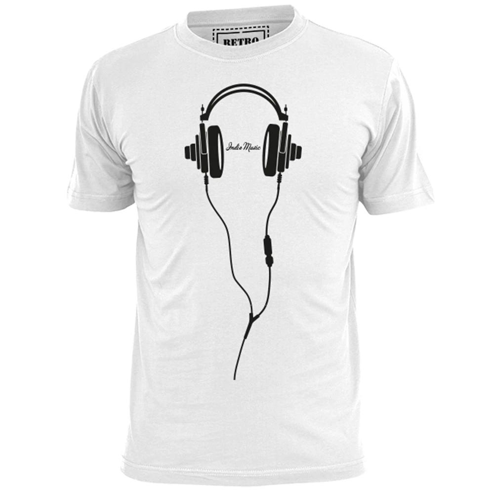 

Mens Indie Music Headphones T shirt Indie Oasis Blur Suede Verve Vinyl LP 3XL