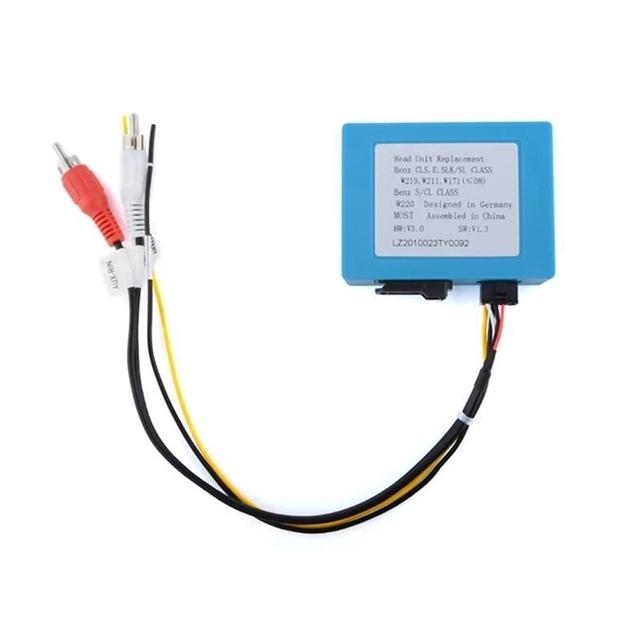 Optic Amplifier Fiber-Optic Decoder Box For BENZ E/Cls/Clk/Class W211 W219 W171 W220 W230 W215 W209 B200 W203 Car Aux