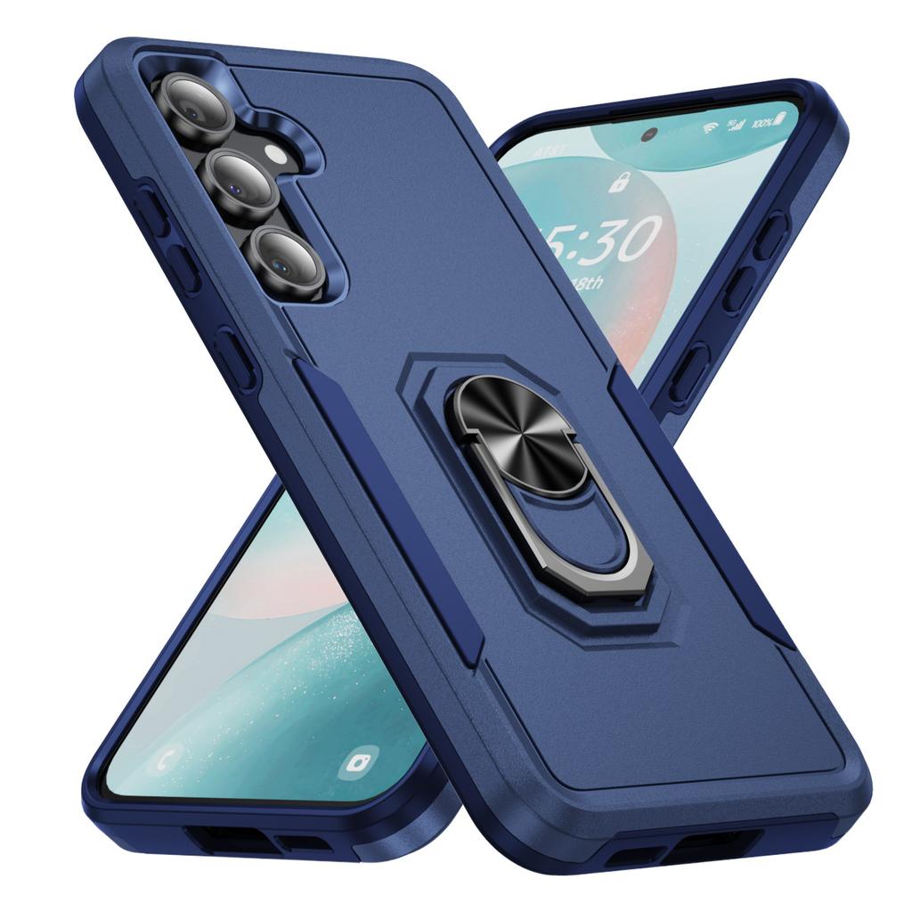 Applicable to Samsung S26Ultra Pioneer Ring A56 mobile phone case Samsung A16 contrasting color S24FE anti-drop
