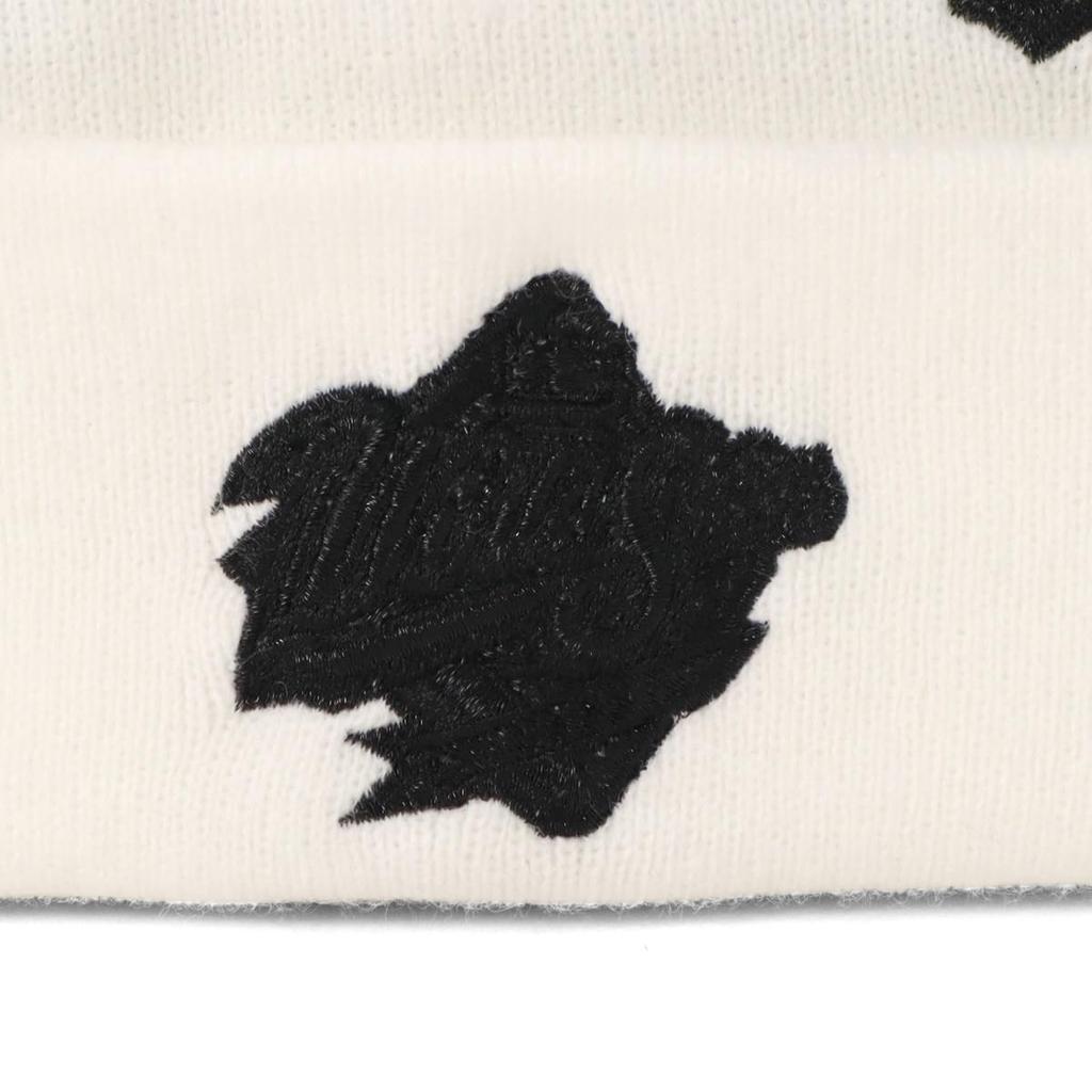 New Era MLB ONSPOTZ Exclusif Bonnet à revers NY GRATUIT Bonnet à revers basique MLB Allover Chapeau New York Yankees, Blanc,