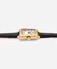 Mejong246 Women'S Leather Watch Ms246-23 Gwh/D.Br