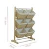Woven Multi-Layer Snack & Sundries Storage Rack for Living Room