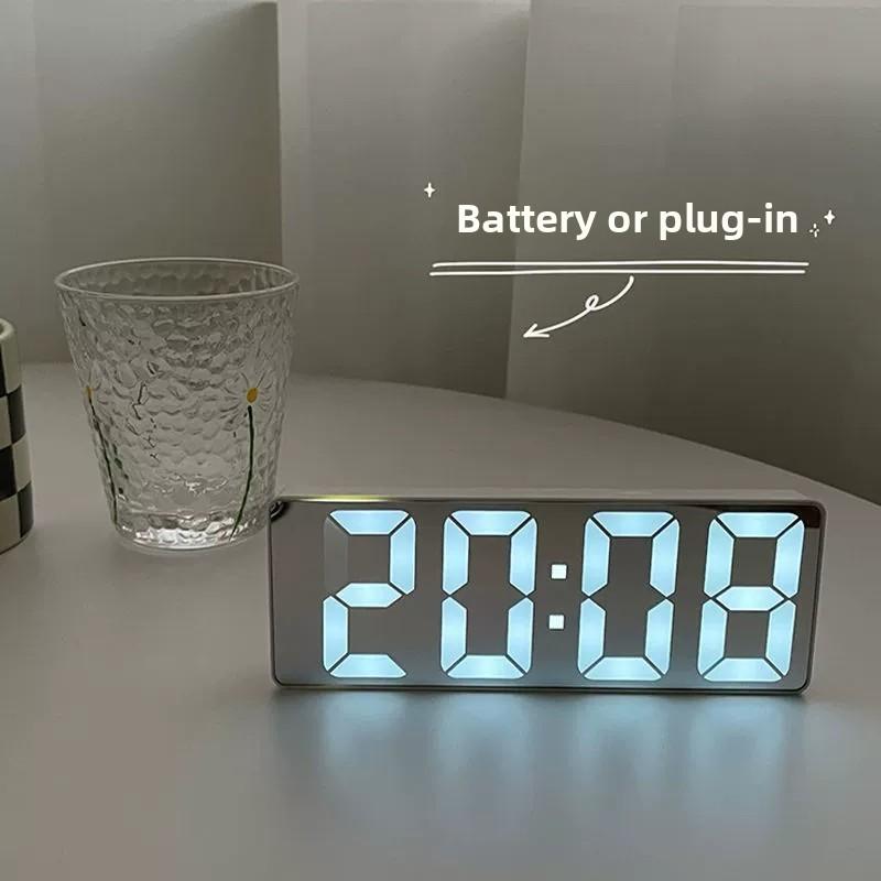 Modern Minimalist Digital Led Desk Clock For Students And Home Office