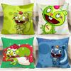 Housse de coussin Happy Tree Friends Anime Housse de coussin réversible confortable Idéale pour la voiture, le canapé, la chambre à coucher et plus encore