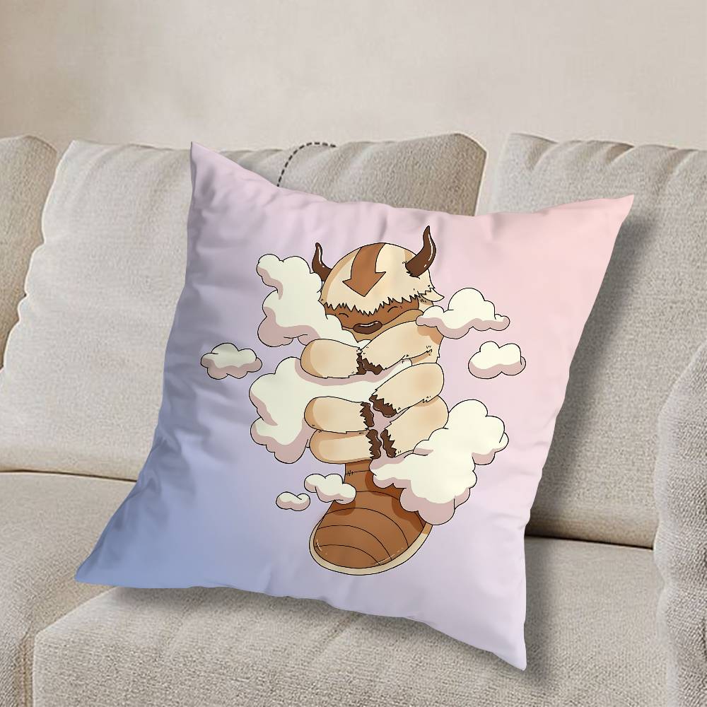 A-Avatar T-The Last Airbender Pillow Case Pillow Case Living Room Sofa Cushion Cover Suitable For Home Bedroom Room Decoration