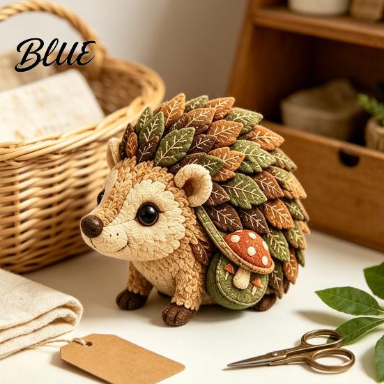 Handgemachtes Tier basteln Wald Patchwork-Set Wald DIY Nähset Set Freunde Anfängerfreundliches Set für Erwachsene Jugendliche Stofftier