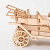 Puzzle de mașină clasică din lemn 3D, obiecte de colecție, model mecanic din lemn de epocă pentru cameră