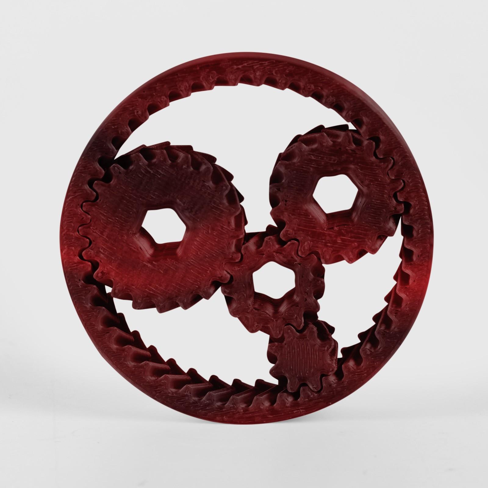 

Напечатанный на 3D-принтере быстрый планетарный редуктор с качающимся рычагом, освобождающий от нагрузки, новый взгляд на классический освобождающий рычаг One Size