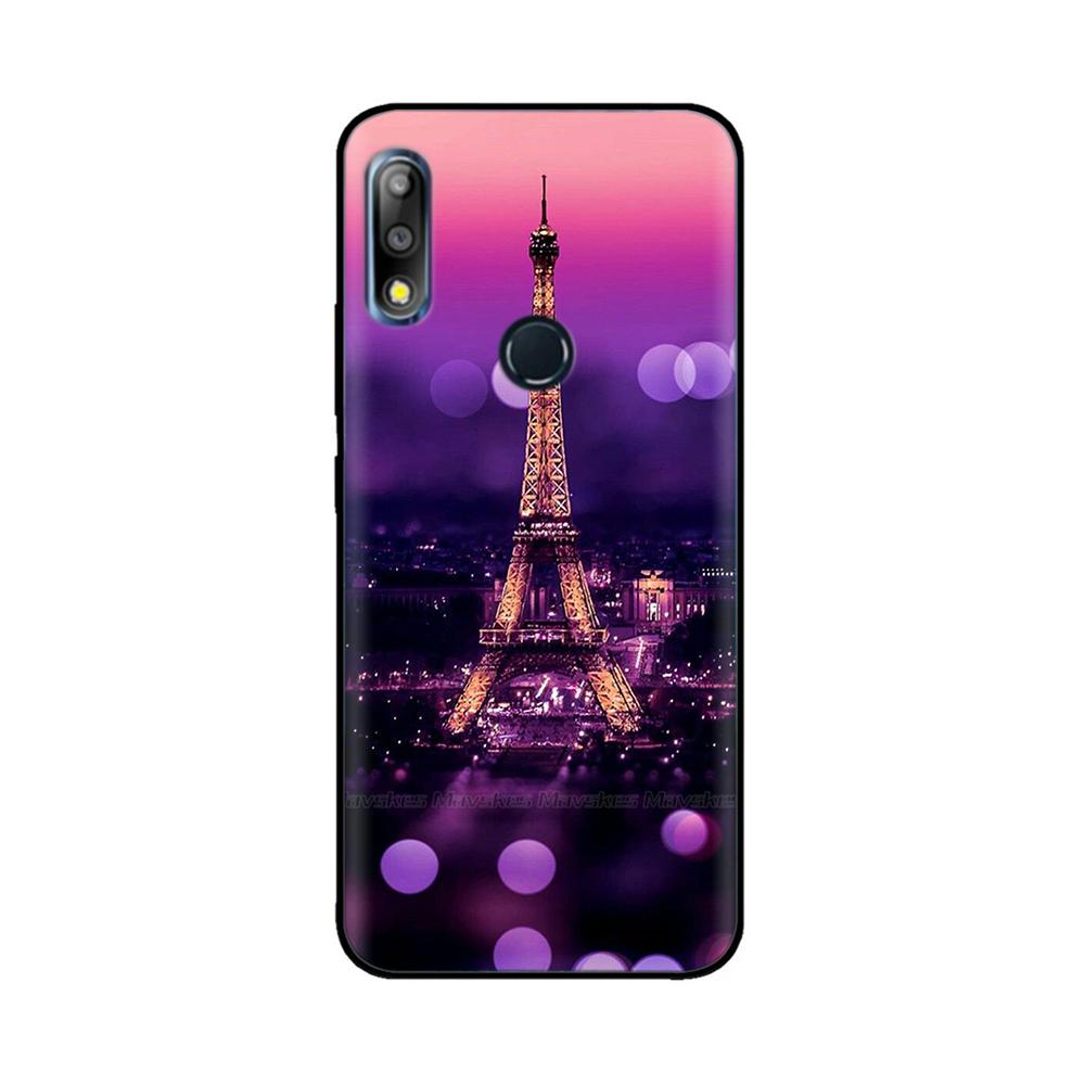 Pro pouzdro Asus ZenFone Max Pro M2 ZB631KL ZB633KL Měkký silikonový černý kryt telefonu Pro pouzdro Asus ZenFone Max Pro M1 ZB602KL Capa