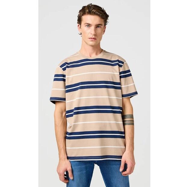 Футболка Wrangler Stripe Tee EU S