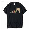 Climbing Evolution Funny T Shirt For Climber Bolder Boulder Mountain C Vintage Washed Versatile Unisex Streetwear Comfortable