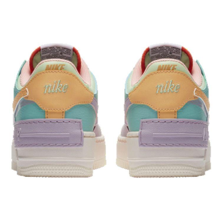 Nike Dámské tenisky Air Force 1 Shadow Pale Ivory Tan Celestial-Gold Tropical-Twist CI0919-101