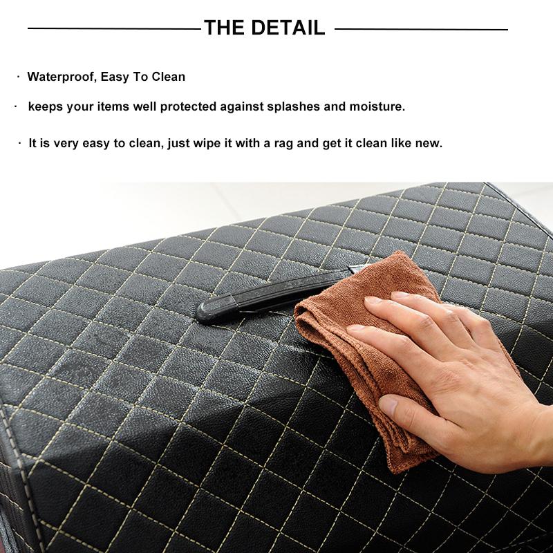 Car Organizer Waterproof Portable Folding Car Storage Bag Stowing Tidying for Vehicle Sedan SUV Accessories