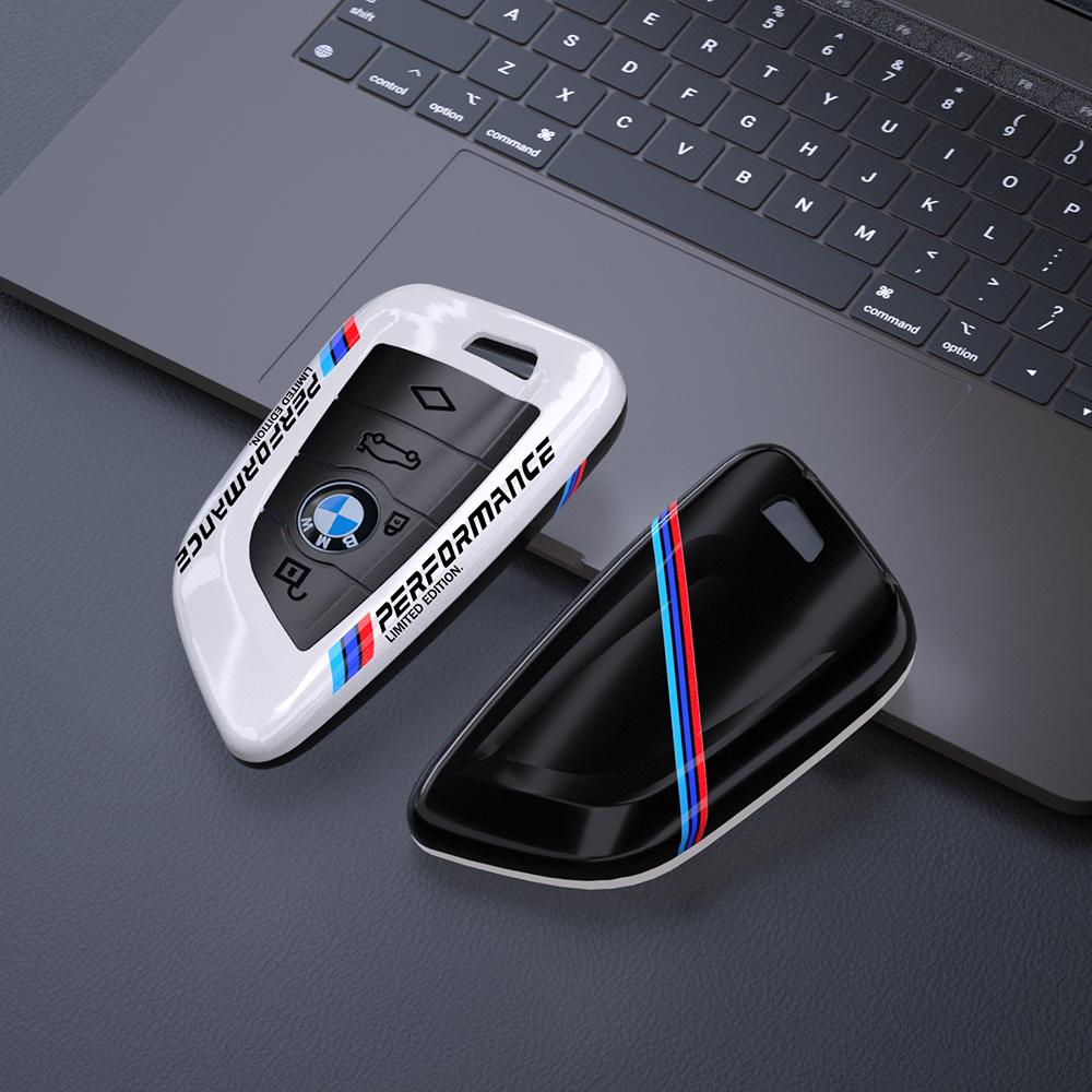 ABS Carbon Fiber Car Key Case Cover Shell For BMW 1 2 3 4 5 6 7 Series X1 X3 X4 X5 X6 X7 F10 F20 F30 G30 G20 G01 F15 F16 G02 G05