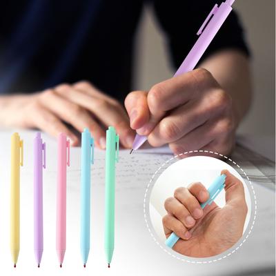 Długopis 1 ml, 1 szt. 0,5 mm czarny, toczący się długopis z ładnym żelem do przyborów szkolnych i studenckich