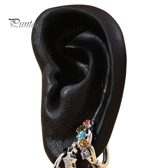 Stylish Earring Holder Human Ear Earrings Holder, 3D Printed Stand, Shape Countertop Jewelry Hanger Display Stand for Dresser Organizer