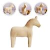 DIY Drawing Unpainted Horse Statue Handmade Painting Horse Figure  Festive Event