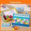 Childrens Educational Color Matching Clamp Balls Game With Paper Material For Parentchild Interactive Play