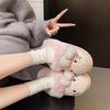 Autumn Winter Slippers for Women Plush Cute  Home Warm Cotton Slippers Cartoon Home Indoor Shoes