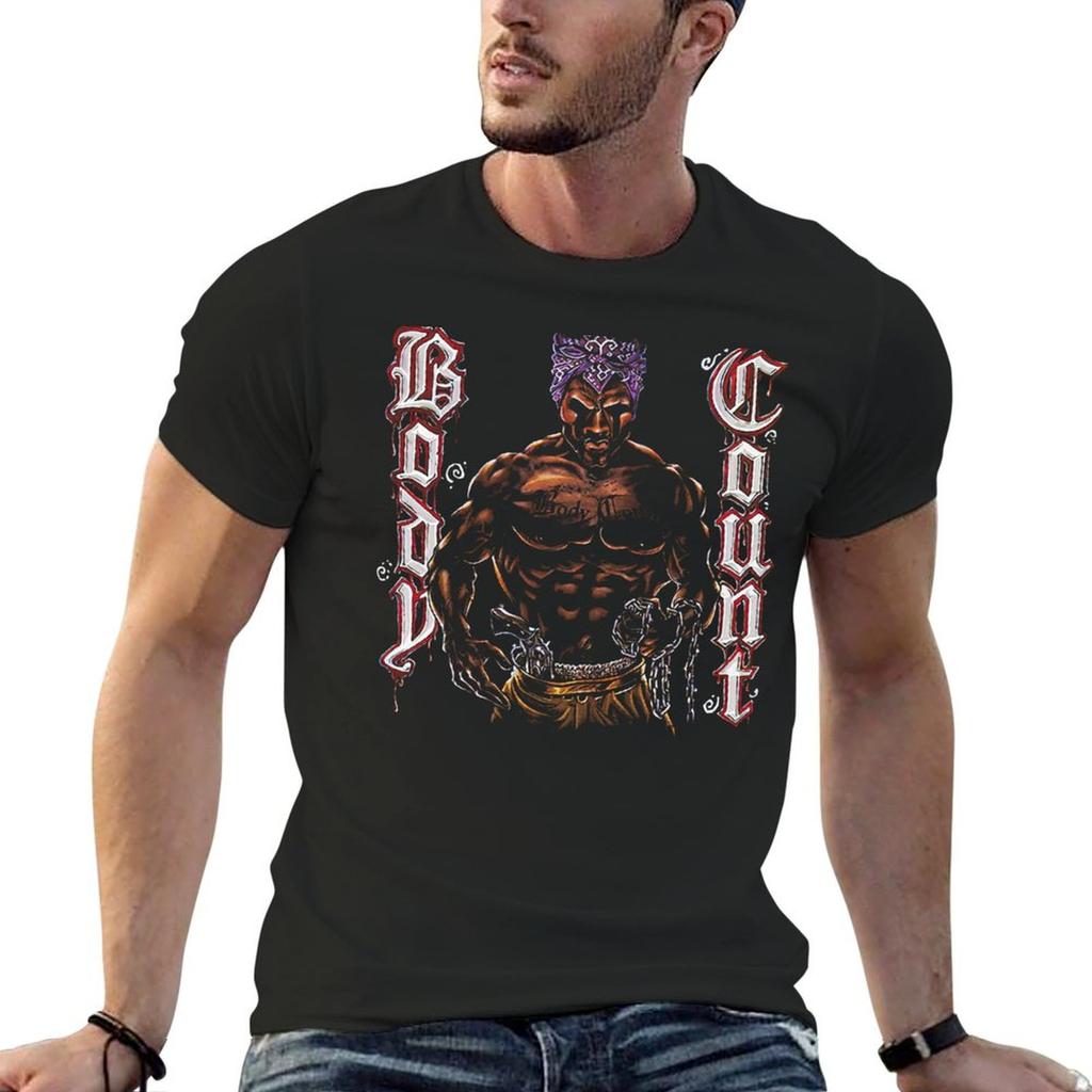 Bodycount " -1992 Album Art" T-Shirt Customs Design Your Own Edition Baggy Shirts Mens Cott