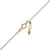 Necklace K18 yellow gold/amber amber 6.4g Women Used