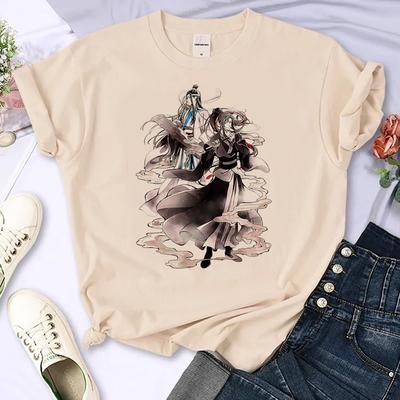 Mo Dao Zu Shi T-Shirts Damen Comic Sommer T-Shirt Weiblich Lustige Streetwear Kleidung