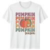 Pumpkin Season TShirt Retro Autumn Fall Aesthetic Gift For Him And Her