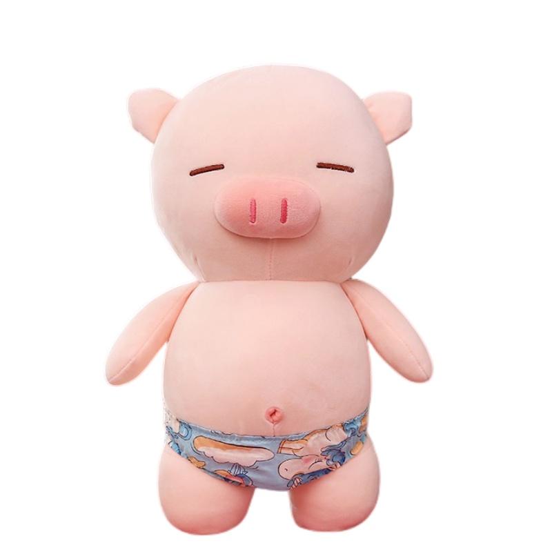 Soft And Squishy Plush Pig Toy Perfect Beach Companion For Girls Funny Gift Idea