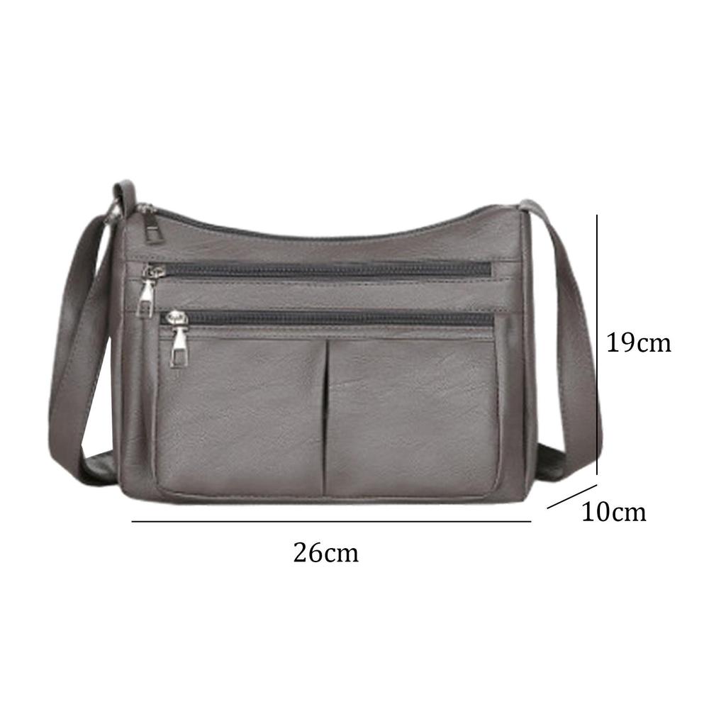 Women Shoulder Bag Soft PU Leather Crossbody Bag Simple Stylish Female Travel Tote Bag for Street Party Commuting Travel Spring
