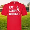 Eat Sleep Cricket Kids T-Shirt – Fan Gift