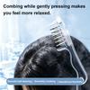 Refillable Hair Comb Oil Applicator Comb, 6 Roller Ball Tips, Scalp Care Tool Minoxidil Massage for Men Women Essential