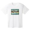 MONTBELL SS25 Japanese Monogram Print Quick-Dry Short Sleeve T-Shirt Unisex White