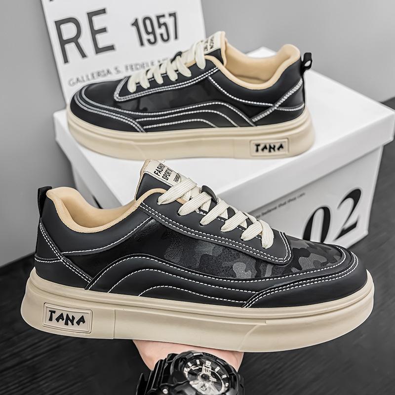 Spring Autumn New Luxury Men's Sneakers Youth Casual Board Shoes Soft Bottom Comfortable Breathable Sports Running Shoes