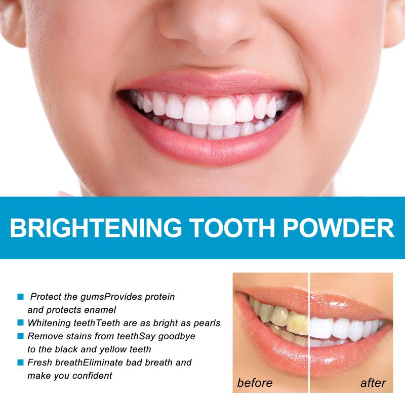 

Blueberry Baking Soda Tooth Powder, Pearl Whitening, Fresh Breath, Removes Yellowing Teeth 1pcs