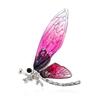 European-American Retro Dragonfly & Bee Rhinestone Brooch Pin