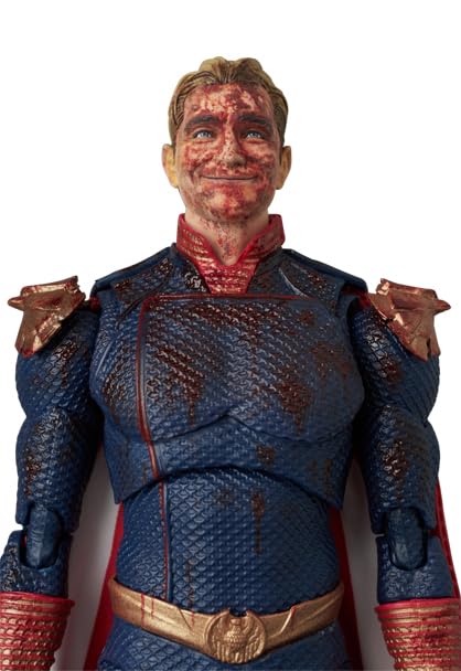 MEDICOM TOY MAFEX 269 HOMELANDER BLOOD SPLATTER painted action approximately 160mm tall No. Ver. Non-scale figure,
