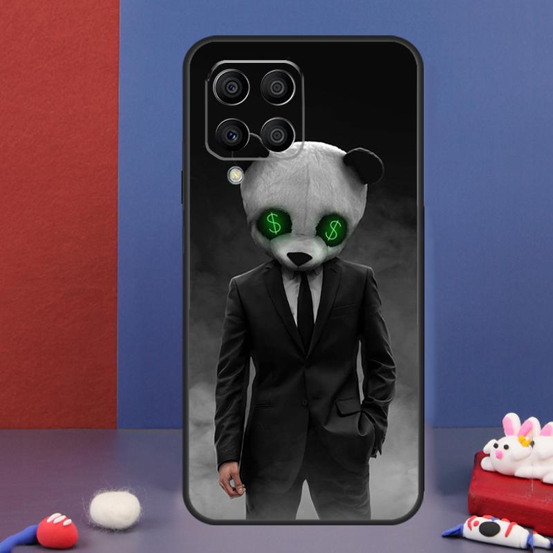 Man Suit Shirt Tie Case For Samsung Galaxy M34 M14 M54 M13 M15 M36 M55 M35 M56 M16 M31 M11 M53 M12 M32 M52 M06