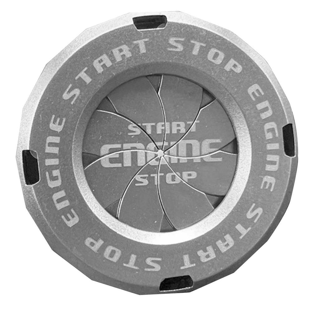 Engine Start Stop Button Cover | Universal Motorcycle Ignition Cover - Spin Ignition Protective