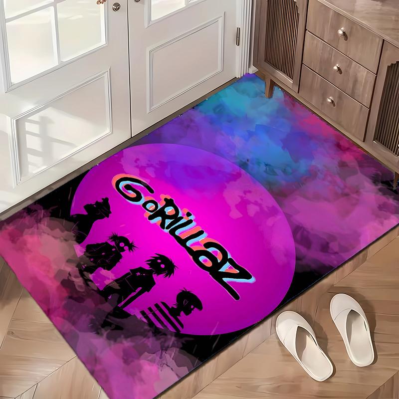 Gorillaz (14) Office Carpets Suitable for Living Rooms Bedrooms Offices and Kitchens a Gift for Modern Home Decor