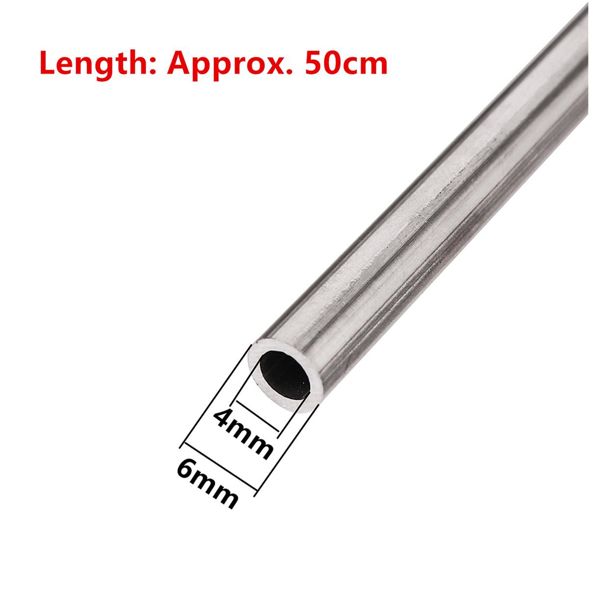 

Length 50cm High Pressure Stainless Steel Pipe OD 3/8 (9.52mm) 6mm 9mm Garden Irrigation Misting Cooling System Fittings 5Pcs