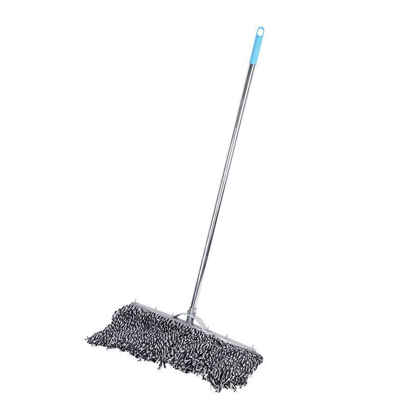 Chuangwubang Cotton Flat Mop with Stainless Steel Handle