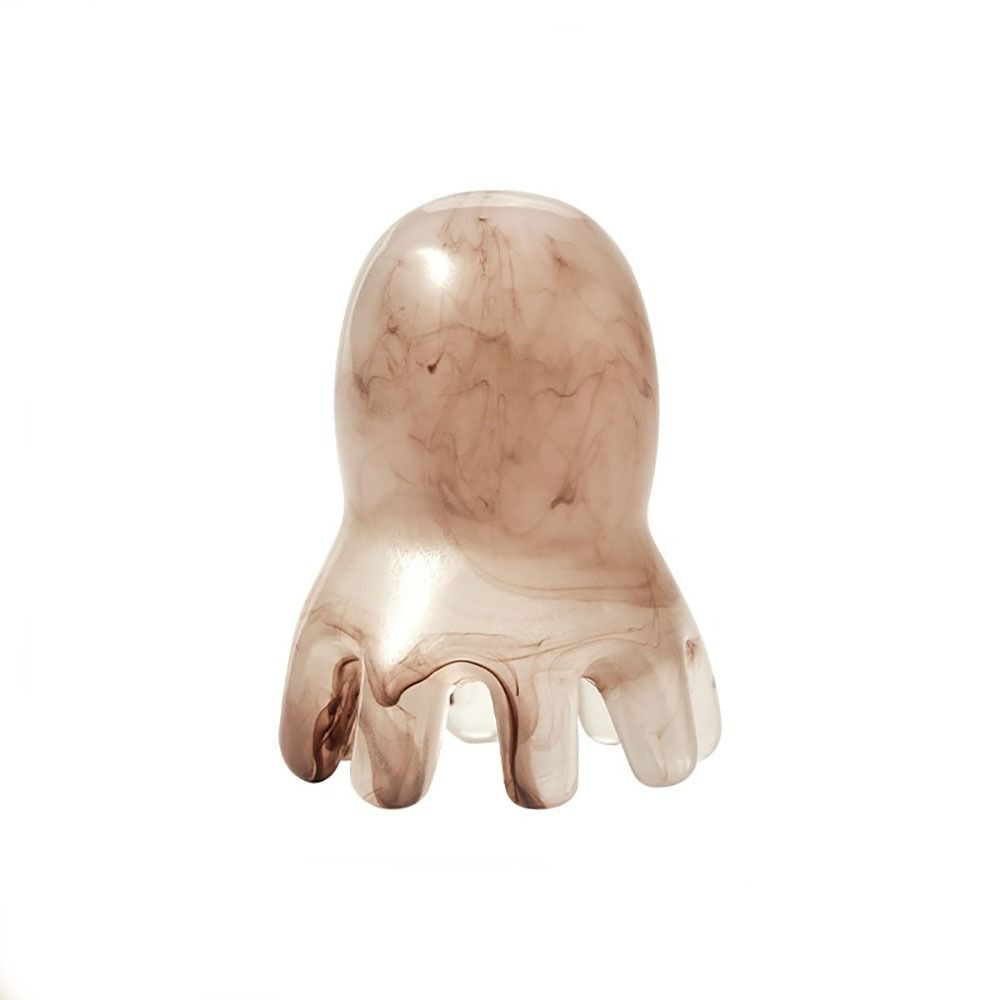 

Массажер для головы с восемью зубцами Гладкие массажные инструменты Простота Гребень с широкими зубьями Дом